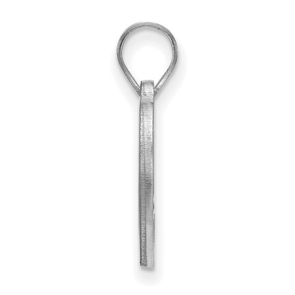 Sterling Silver Wake Forest U. Logo Heart Pendant - Picture 2 of 5